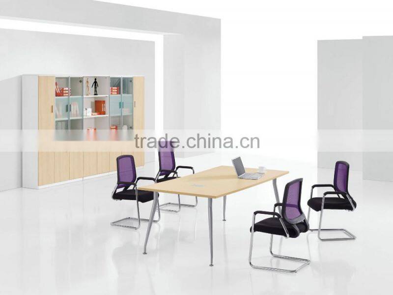 Cheap price and high quality melamine folding conference table