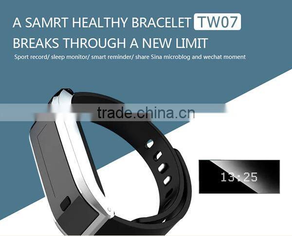 2015 Best smart wristband for Android smart phone, Sport Health Silicone Fashion smart wristband bracelet