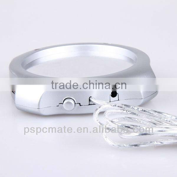 Silver 4 port 2.0 usb hub Cup warmer pad for desk electronic items