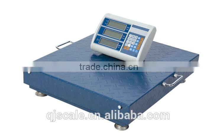 1 ton Floor scale type LED display weight scale digital bluetooh