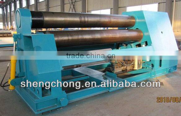 Automatic machine 2014 new W11S mobile roller levels on three-roll bending machine rolling forming machine W11S 120*3000