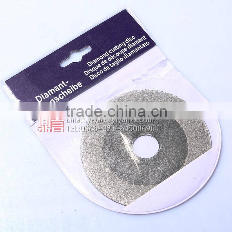 Outra thin diamond electroplated cutting blade disc wheel for gemstone glass marble granite