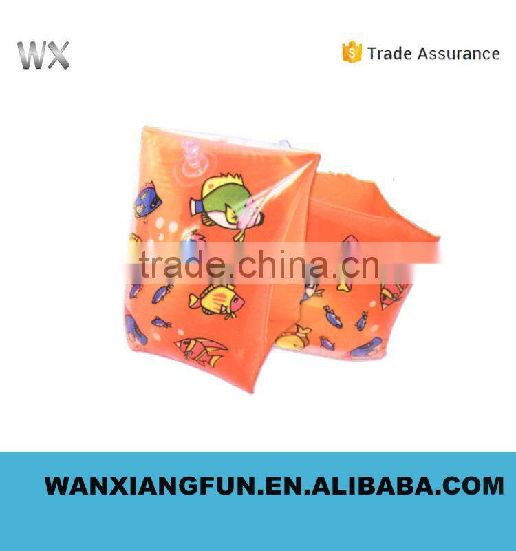 2016 Best selling various PVC inflatable swimming arm bands inflatable baby swim ring