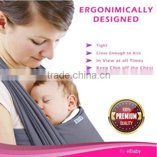 4-in-1 Baby Wrap Carrier | Soft Baby Carrier | Baby Sling Carrier