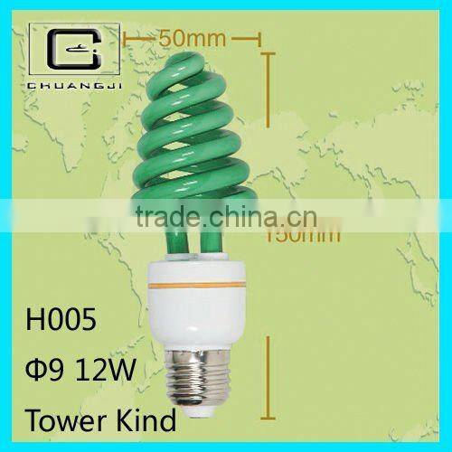 H005 super brightness high quality colorful incandescent luminaire light bulb