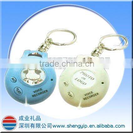 cheap voice pre-load keychain with custom message