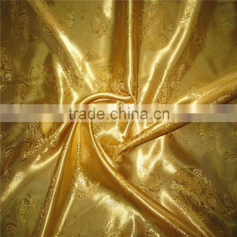 high quality polyester jacquard lining fabric