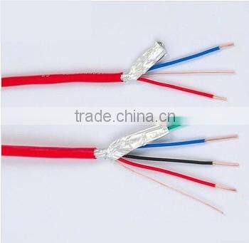 Red Fire security Solid Conductor 2 Core Fire Alarm Cable