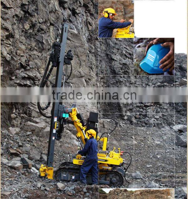 Atlas Copco AirROC bore hole drill rig Surface down the hole rig