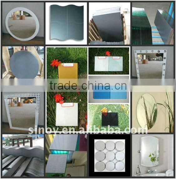 float silver mirror sheet, beveled silver mirror bath mirror