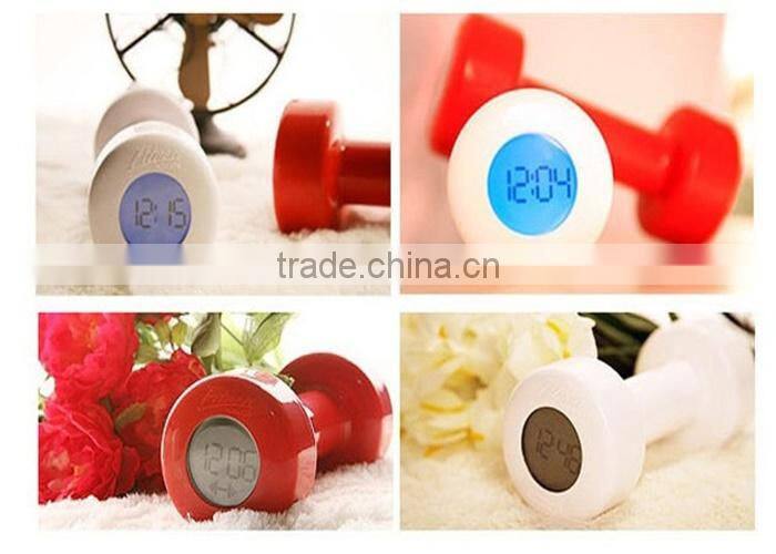 Unique Dumbbell mode Lifting Weight Alarm Clock