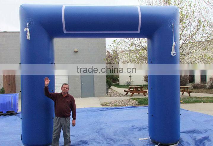 DJ-GM-06 blue cheap inflatable arch outdoor entrance arch design door arch design