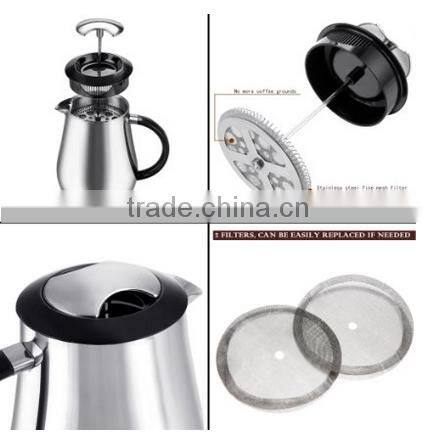 High Quality First Stainless Steel Coffee French Press