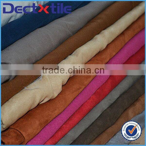 China textiles factory plush toy fabric on sale with high quality