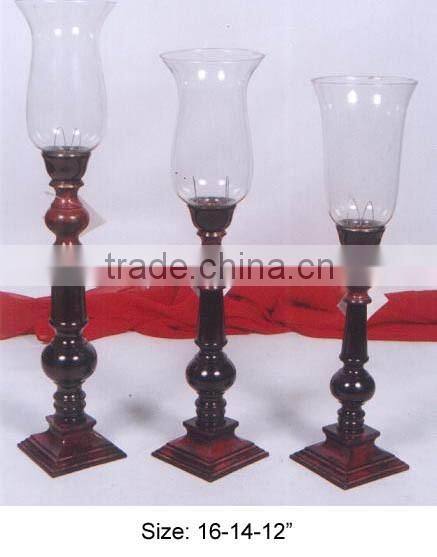 Hurricane candle holder