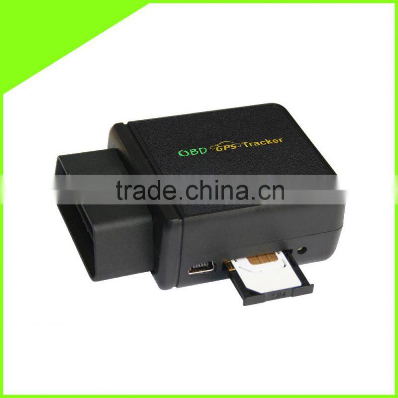 On-board diagnostics spy GSM GPS tracker with voice monitoring function