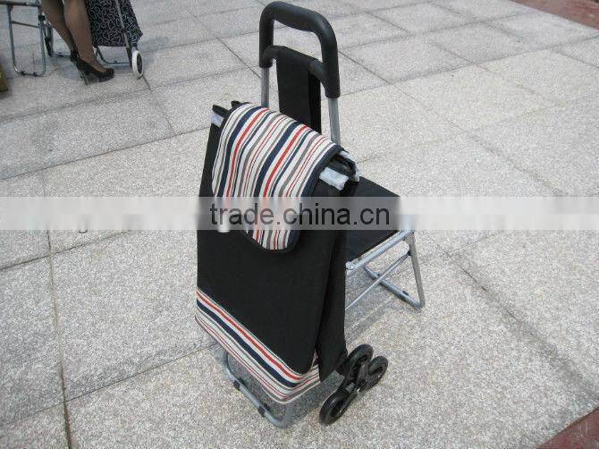 luggage cart ,shopping trolley bag,shopping trolley bag with seat-GW05