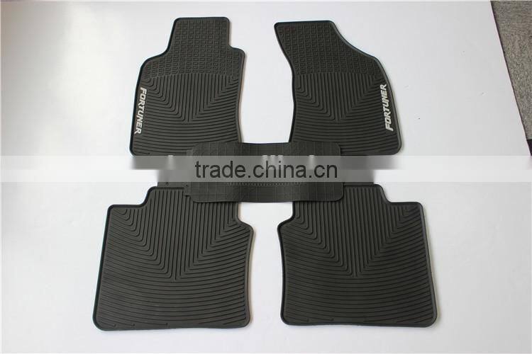 Auto Floor Mats (2 Row Set) Cargo Liner for Toyota Fortuner (Tan)