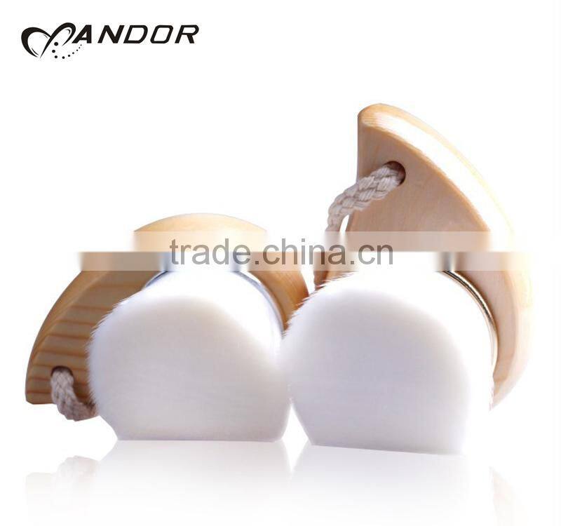 KR popular best soft bristle comma wood face brushes