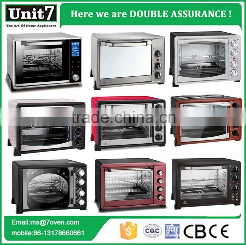 China electric grills ovens 36L convection oven