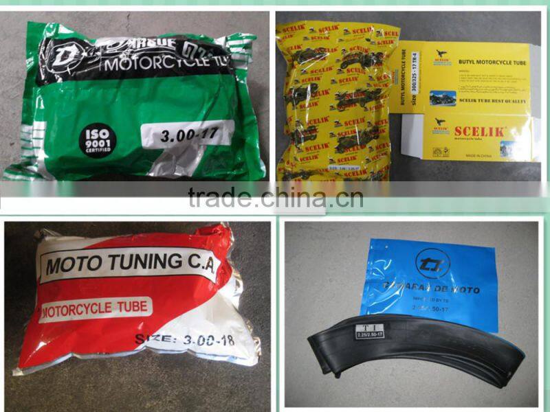 motocicleta tubo interno 3.00-18 4.10-18 3.00-16