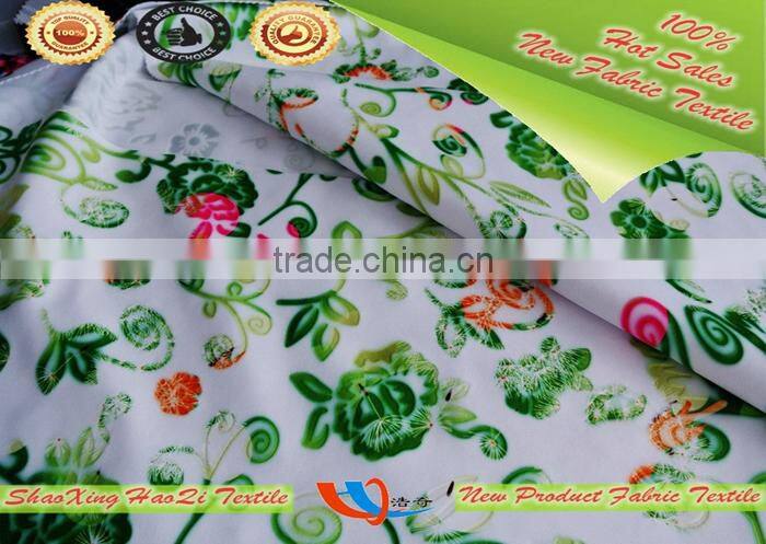Fabric new product made in china shaoxing polyester spandex 3d print multicolor scuba emboss fabric for woman clothing