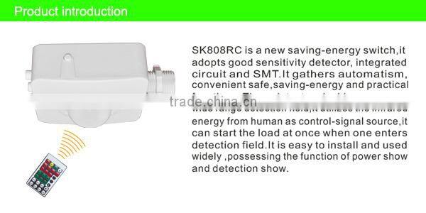 SK808 Manufacturer 85-265V /AC pir sensor