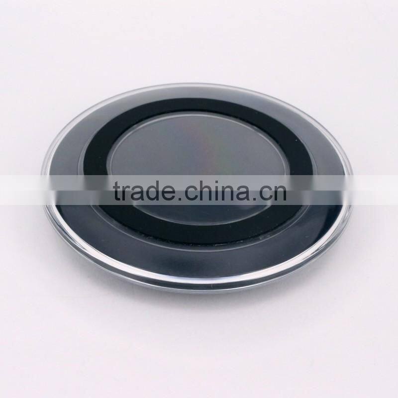 Qi Wireless charger Genuine charging PAD for samsung galaxy s6 edge, DC5V wireless charger for Samsung Galaxy S6 S6 Edge note 5