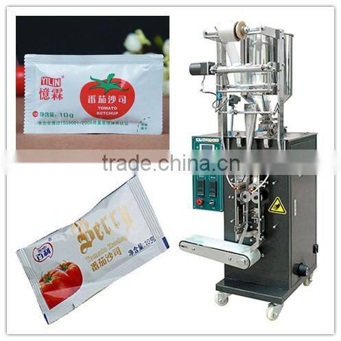 4 sides sealing ketchup automatic packaging machine