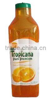 advertising inflatable orange juice bottle