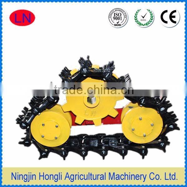crawler tiller cultivator/harvester for paddy field ,hill