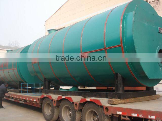 Gas fired hot water boiler