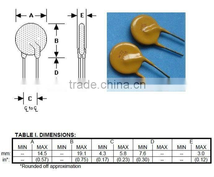 SMD fuses/Polyswitch fuse/PPTC resettable fuse
