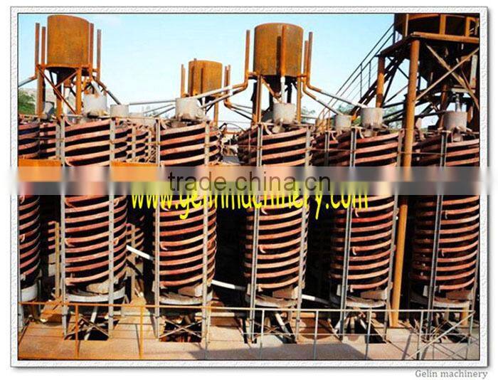 Zircon sand mining equipment spiral separator