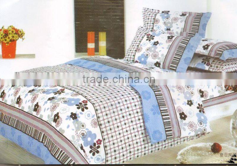 100% polyester fabric roll flower printed