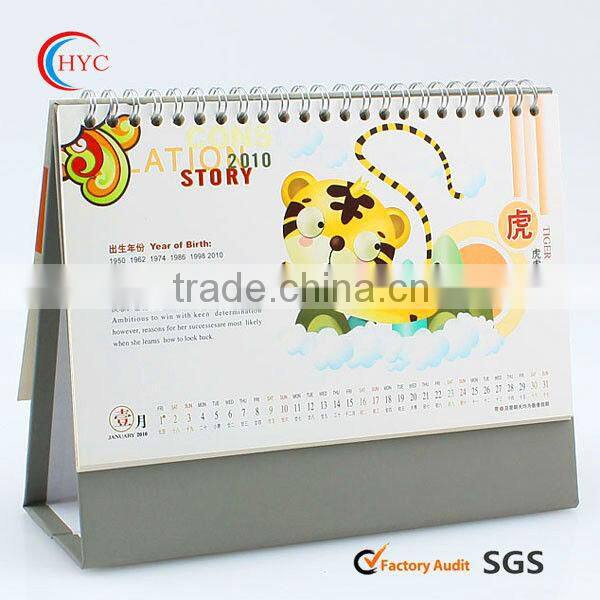 commercial customized tear off calendar printing