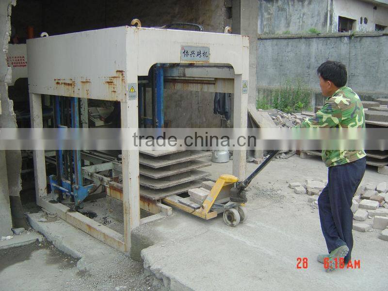 Cement block making machine very popular in africa