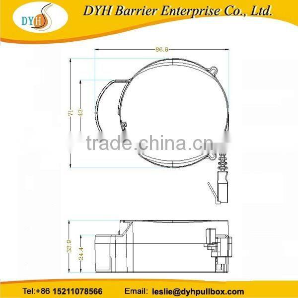 China quality ABS retractable cable reel for medical equipment, retractable 3.0 USB cord reel