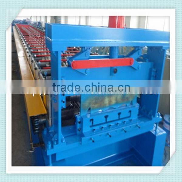 555 Metal Deck Sheet Trapezoid Profile Roll Forming Making Machine for Sale