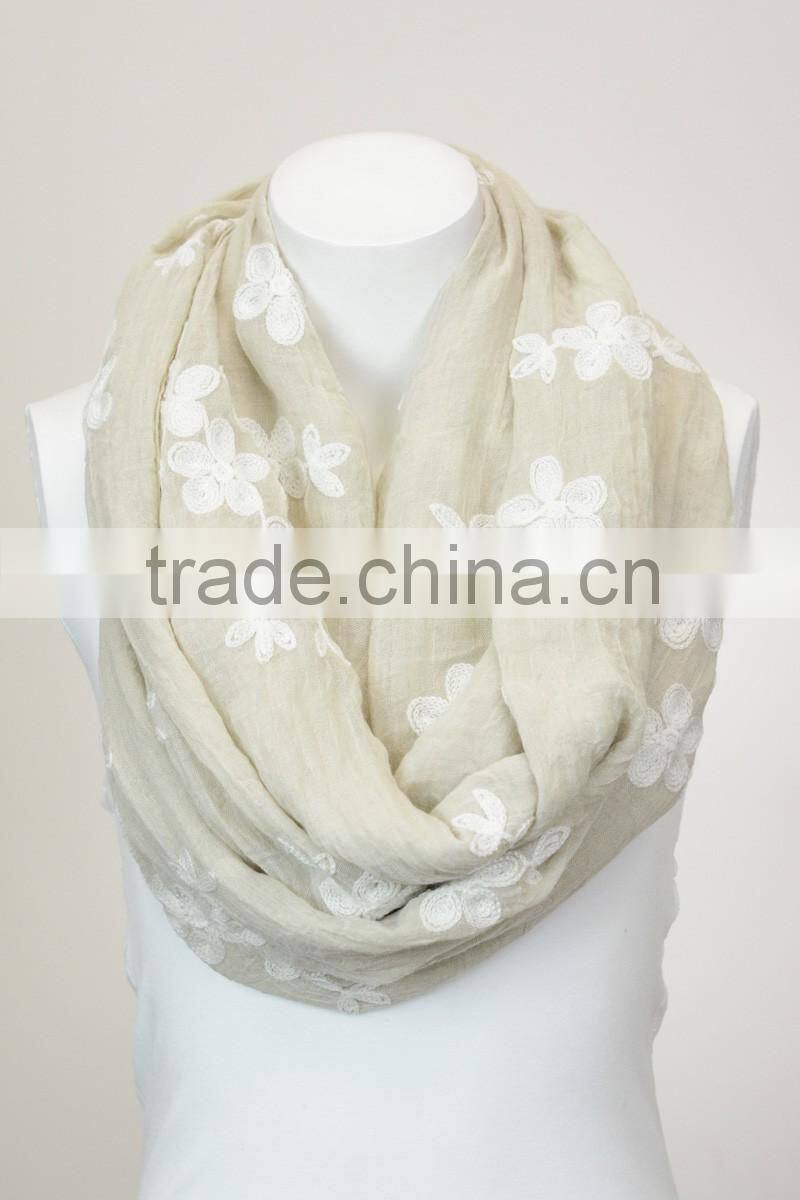 China Wholesale Soft Feel Viscose New Floral Fashion Print Scarf