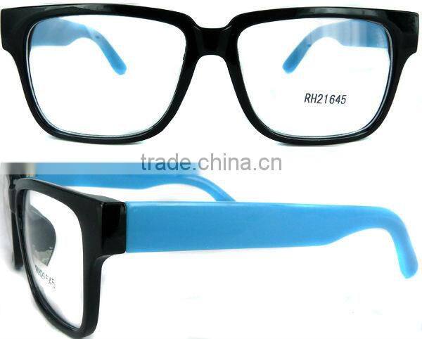 2013plastic reading glasses yellow frame reading glasses