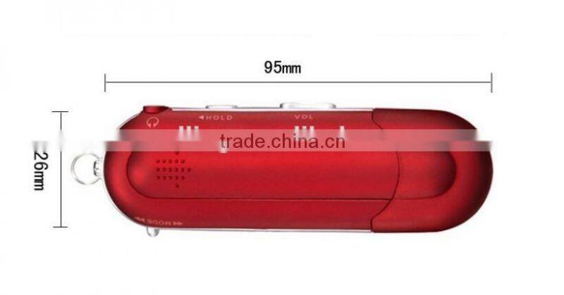 Promotion Gift Flash Mp3 Player With Internal Memory 2GB-16GB