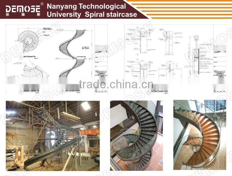 fold up stainless steel wood stair