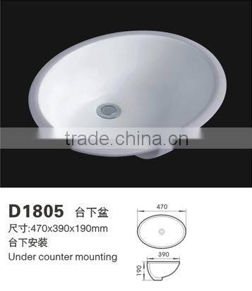 D1805 art basins/bathroom basins/stone basins/Pedestal Basin