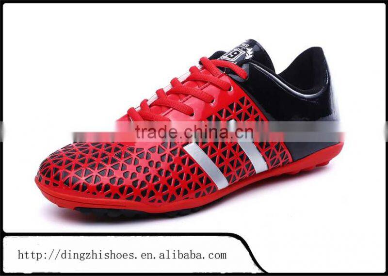 2015 Hot selling soccer shoes fashion men and lady soccer shoes running shoes