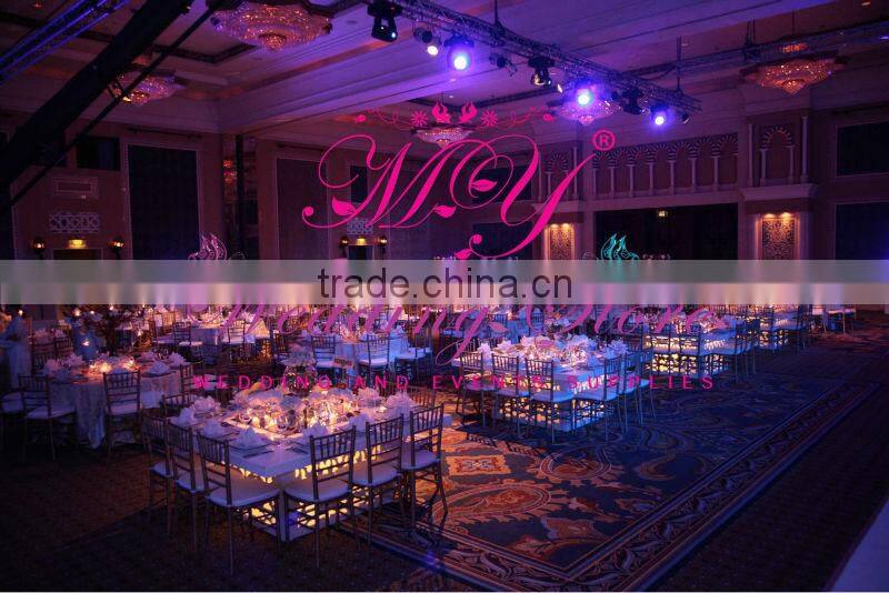 wedding table wooden decoration/ dining table