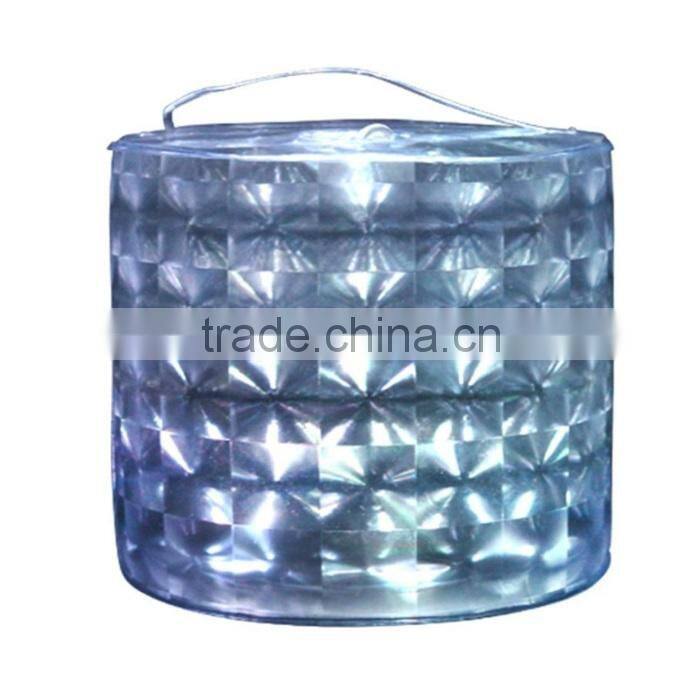 Solar Inflatable LED Lantern Light Outdoor Camping Color-Changing Waterproof Light