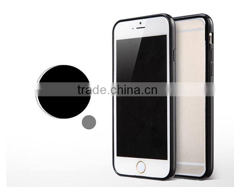 Hybrid Matte PC+TPU bumper case for iphone 6