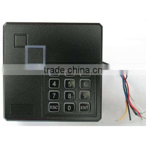 Proximity card reader with keypad wiegand26/34 RS485 smart card reader keypad reader RFID card IC card reader