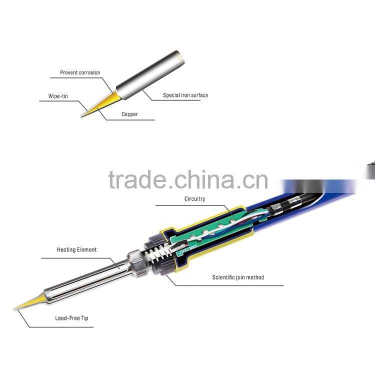 BAKU Hot sale steam iron heating element dc iron ceramic heating element soldering iron BK-452